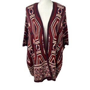 Mossimo Supply Co Boho Knit Kimono Cardigan‎ size S/M
